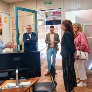 Visita a comercio bilbilitano